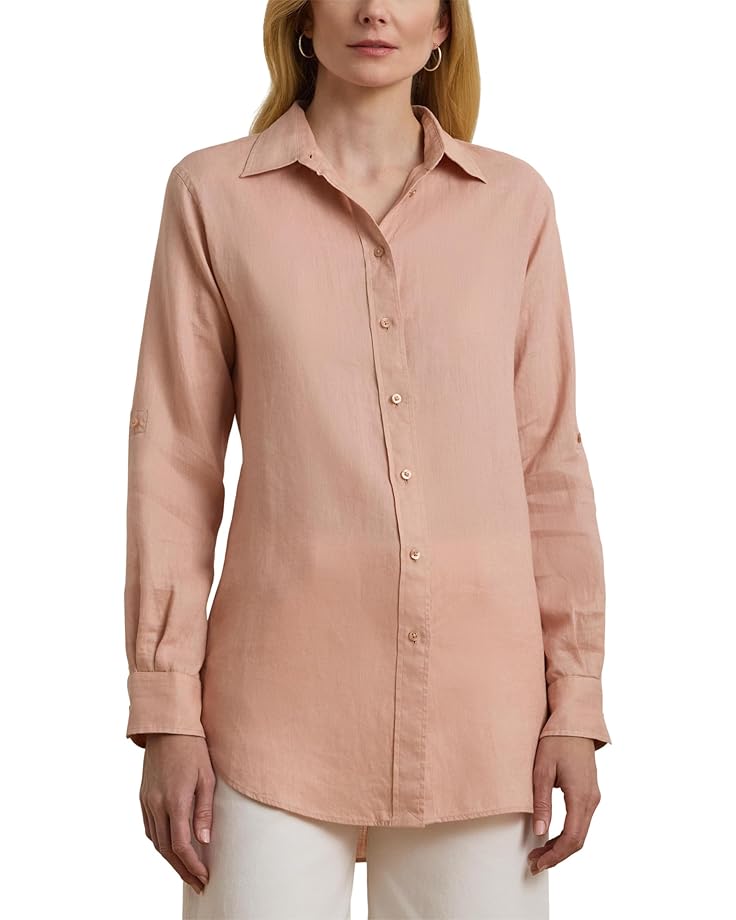 Рубашка Lauren Ralph Lauren Relaxed Fit Linen Shirt, цвет Sunrise Blush
Рубашка Lauren Ralph Lauren Relaxed Fit Linen Shirt, цвет Sunrise Blush