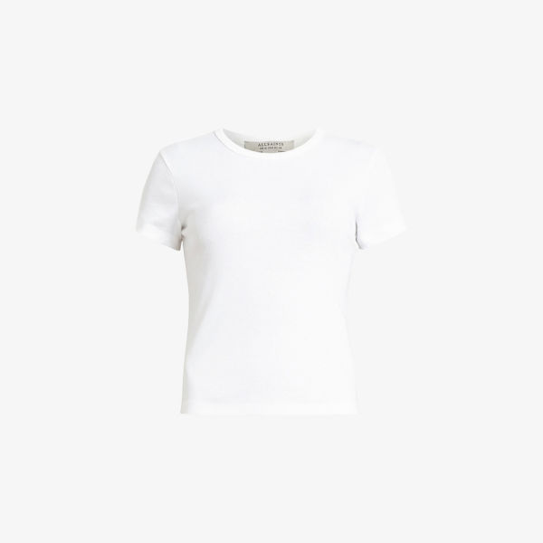 Футболка Allsaints Stevie облегающего кроя, белый
Футболка Allsaints Stevie облегающего кроя, белый