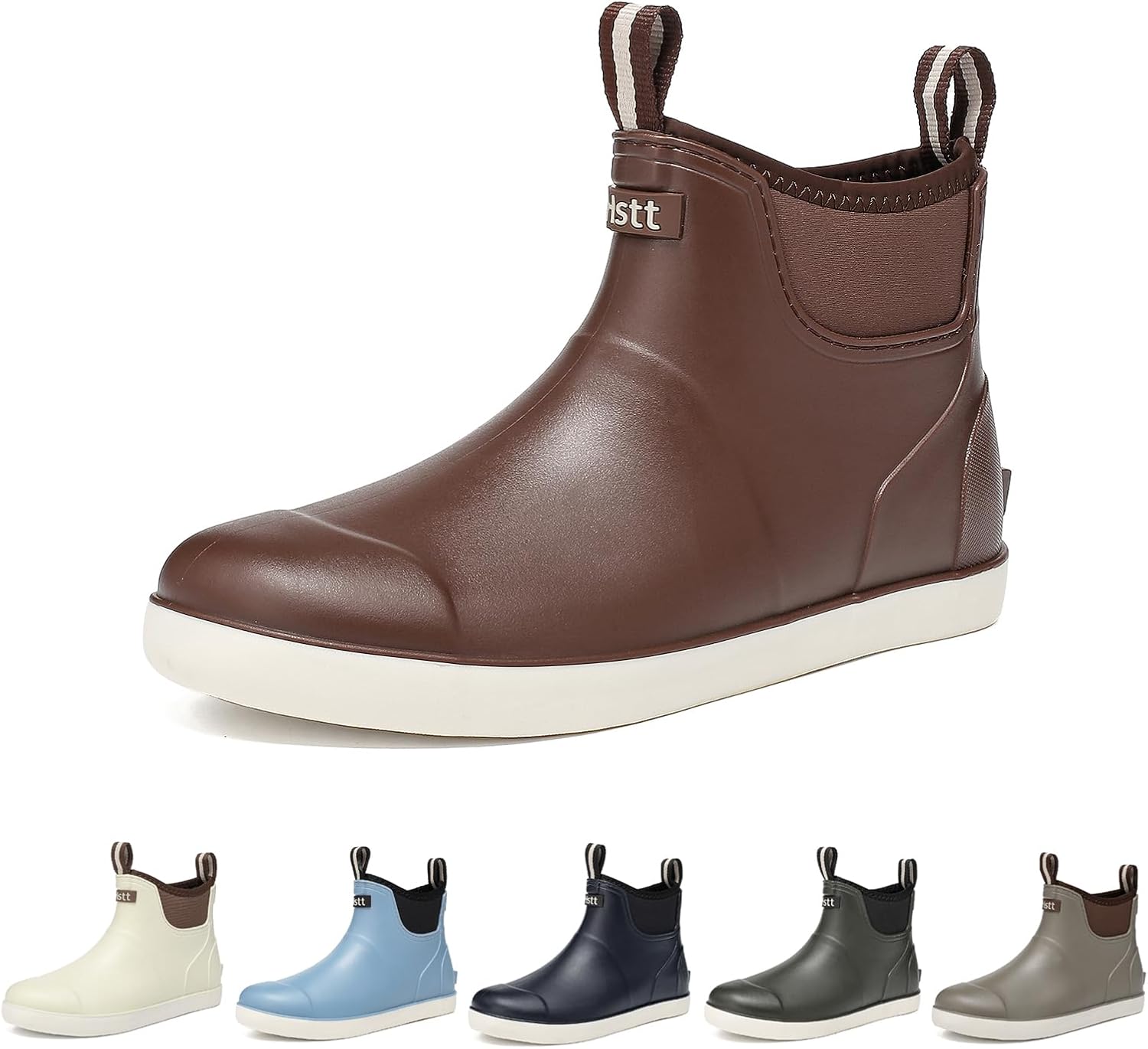 Мужские ботинки для палубы, водонепроницаемые туфли для палубы, дождевые ботинки, ботинки для рыбалки в соленой воде, резиновые нескользящие садовые сапоги для садоводства, прогулок на лодке, кемпинга, парусного спорта и рыбалки Hsbdnzq, коричне...
Мужские ботинки для палубы, водонепроницаемые туфли для палубы, дождевые ботинки, ботинки для рыбалки в соленой воде, резиновые нескользящие садовые сапоги для садоводства, прогулок на лодке, кемпинга, парусного спорта и рыбалки Hsbdnzq, коричне...