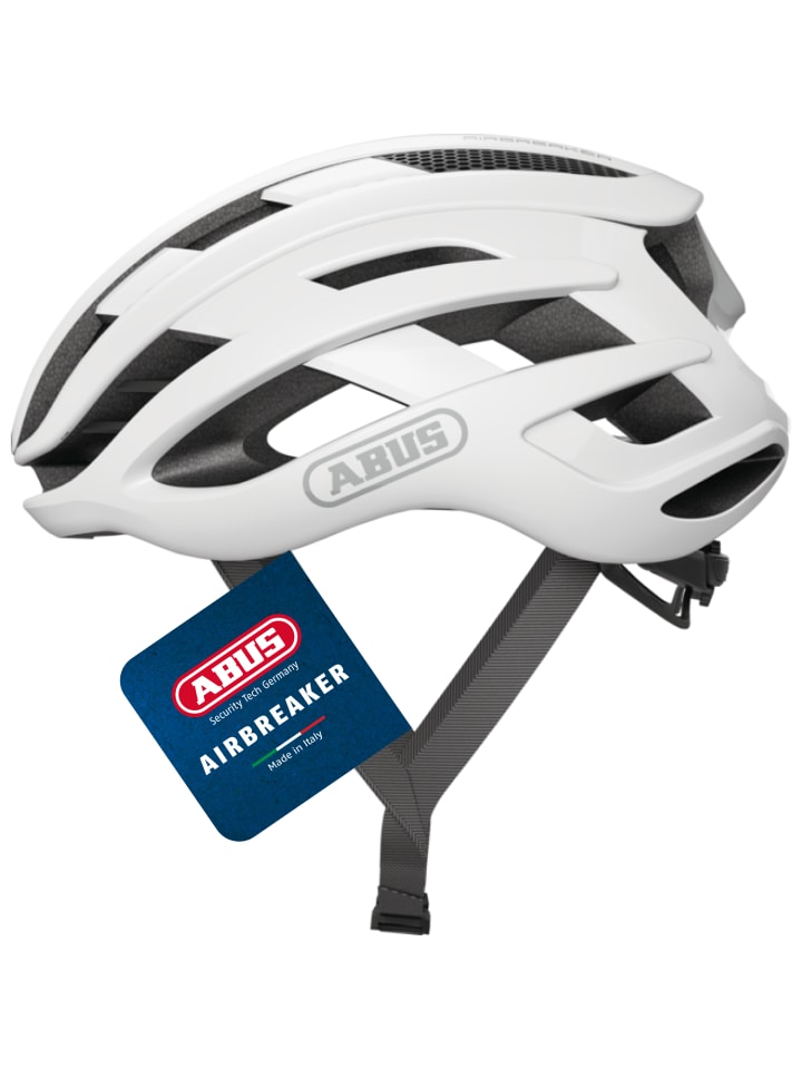 ABUS Велосипедный шлем AirBreaker матового белого цвета
ABUS Велосипедный шлем AirBreaker матового белого цвета