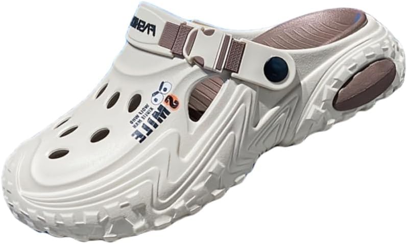 Мужские дышащие шлепанцы из EVA - удобные, противоскользящие сандалии на одну ногу с регулируемыми ремешками через плечо, подходят для улицы и повседневной носки Clolinde, коричневый
Мужские дышащие шлепанцы из EVA - удобные, противоскользящие сандалии на одну ногу с регулируемыми ремешками через плечо, подходят для улицы и повседневной носки Clolinde, коричневый