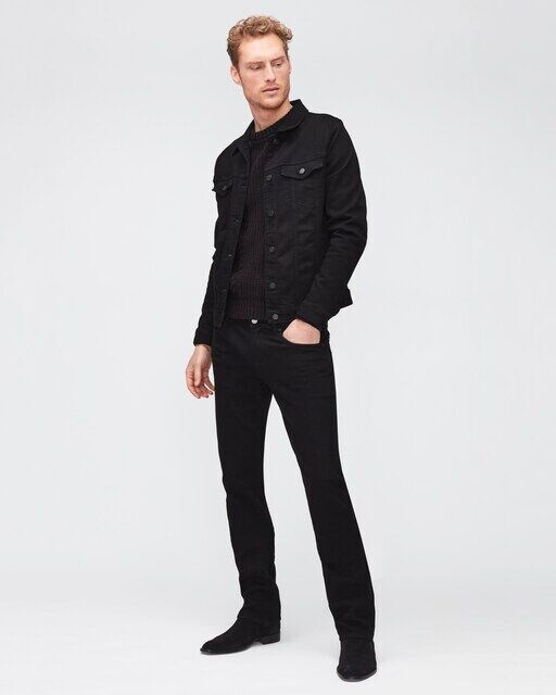 Мужские зауженные джинсы со средней посадкой 7 For All Mankind, черный
Мужские зауженные джинсы со средней посадкой 7 For All Mankind, черный