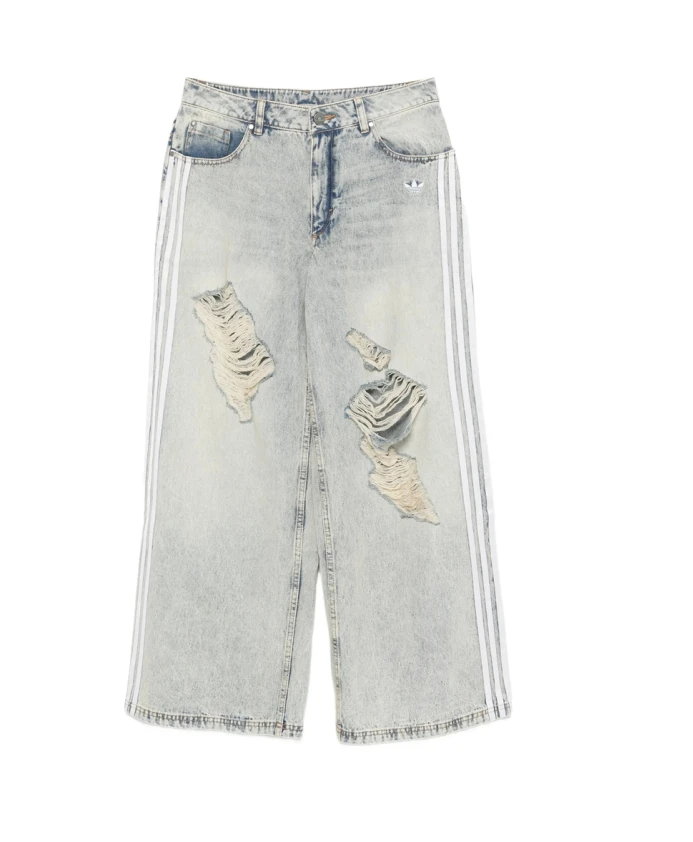 Свободные рваные джинсовые колготки Adidas, синий
Свободные рваные джинсовые колготки Adidas, синий