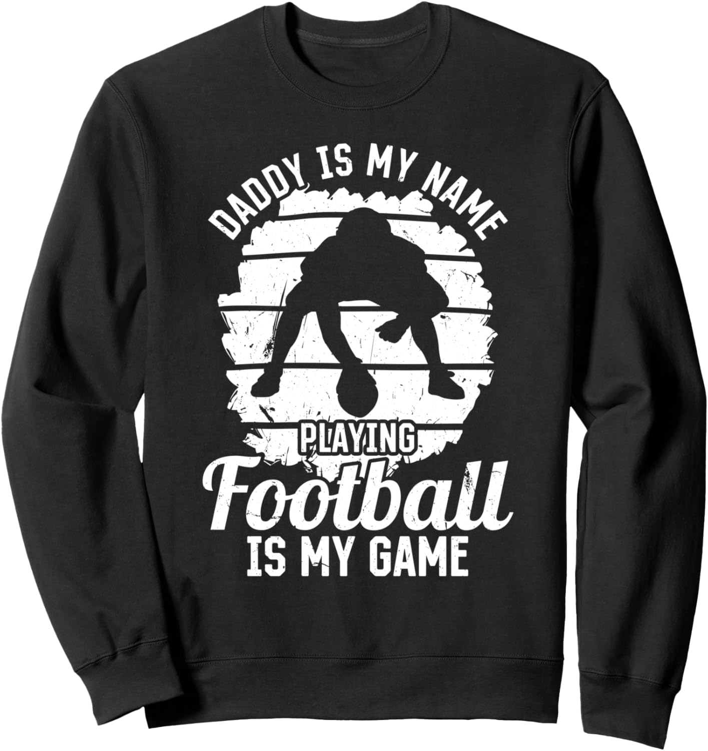 Меня зовут папа, и я играю в футбол. Футбол - моя игра. - Толстовка с надписью «Папа, футбол» Daddy American Football Player Daddy, черный
Меня зовут папа, и я играю в футбол. Футбол - моя игра. - Толстовка с надписью «Папа, футбол» Daddy American Football Player Daddy, черный
