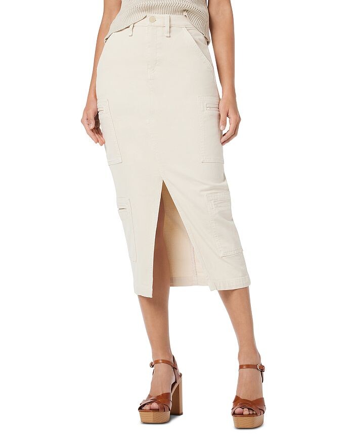 Юбка миди с разрезом по центру Hudson, коричневый/бежевый
Юбка миди с разрезом по центру Hudson, коричневый/бежевый