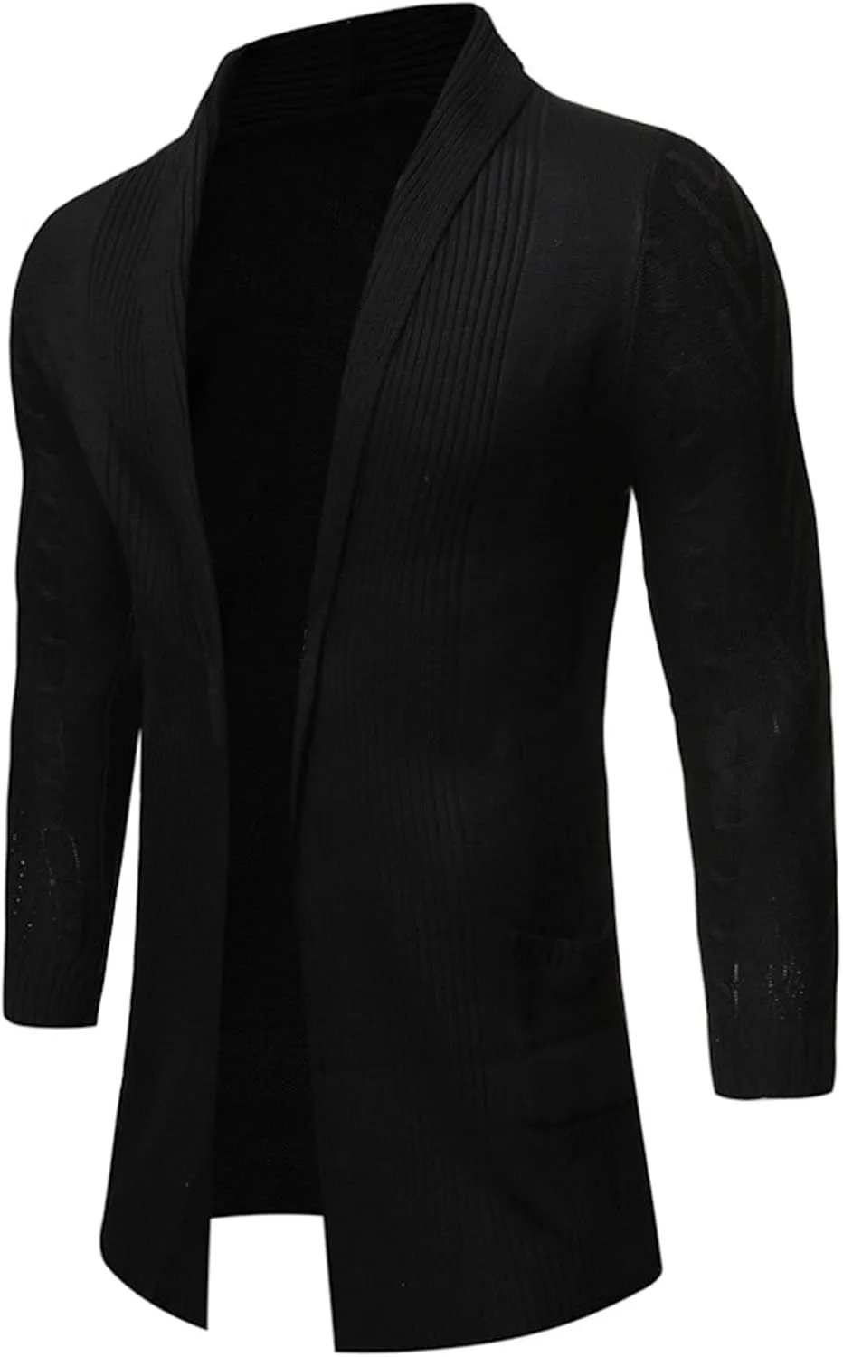 Кардиган мужской Mid-Long Open Front, вязаный Cambkatl
Кардиган мужской Mid-Long Open Front, вязаный Cambkatl