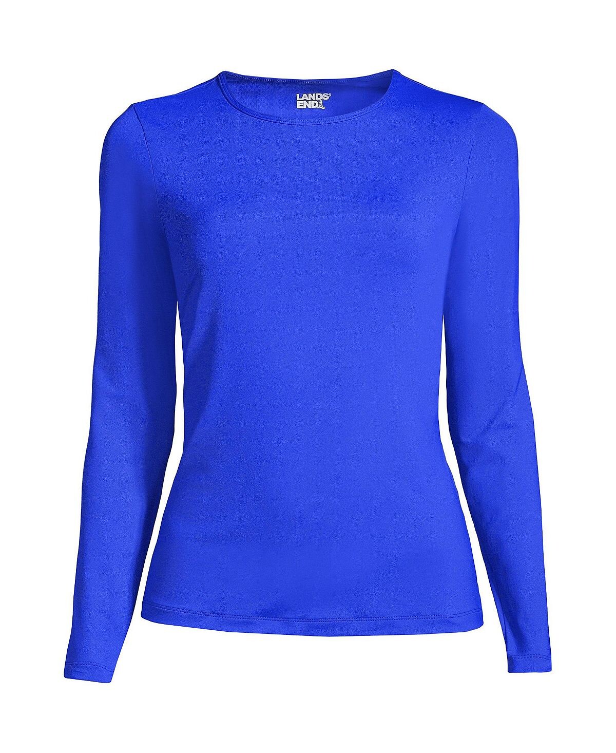 Женская длинная футболка с круглым вырезом и длинными рукавами, защита от солнца UPF 50, скромная футболка для плавания Lands' End
Женская длинная футболка с круглым вырезом и длинными рукавами, защита от солнца UPF 50, скромная футболка для плавания Lands' End