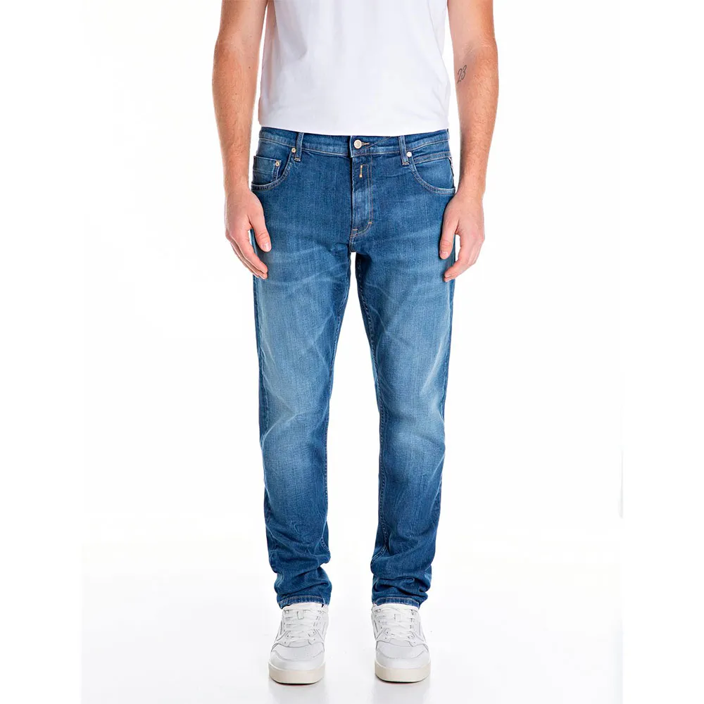 Джинсы Replay M1021.000.573842, синий
Джинсы Replay M1021.000.573842, синий