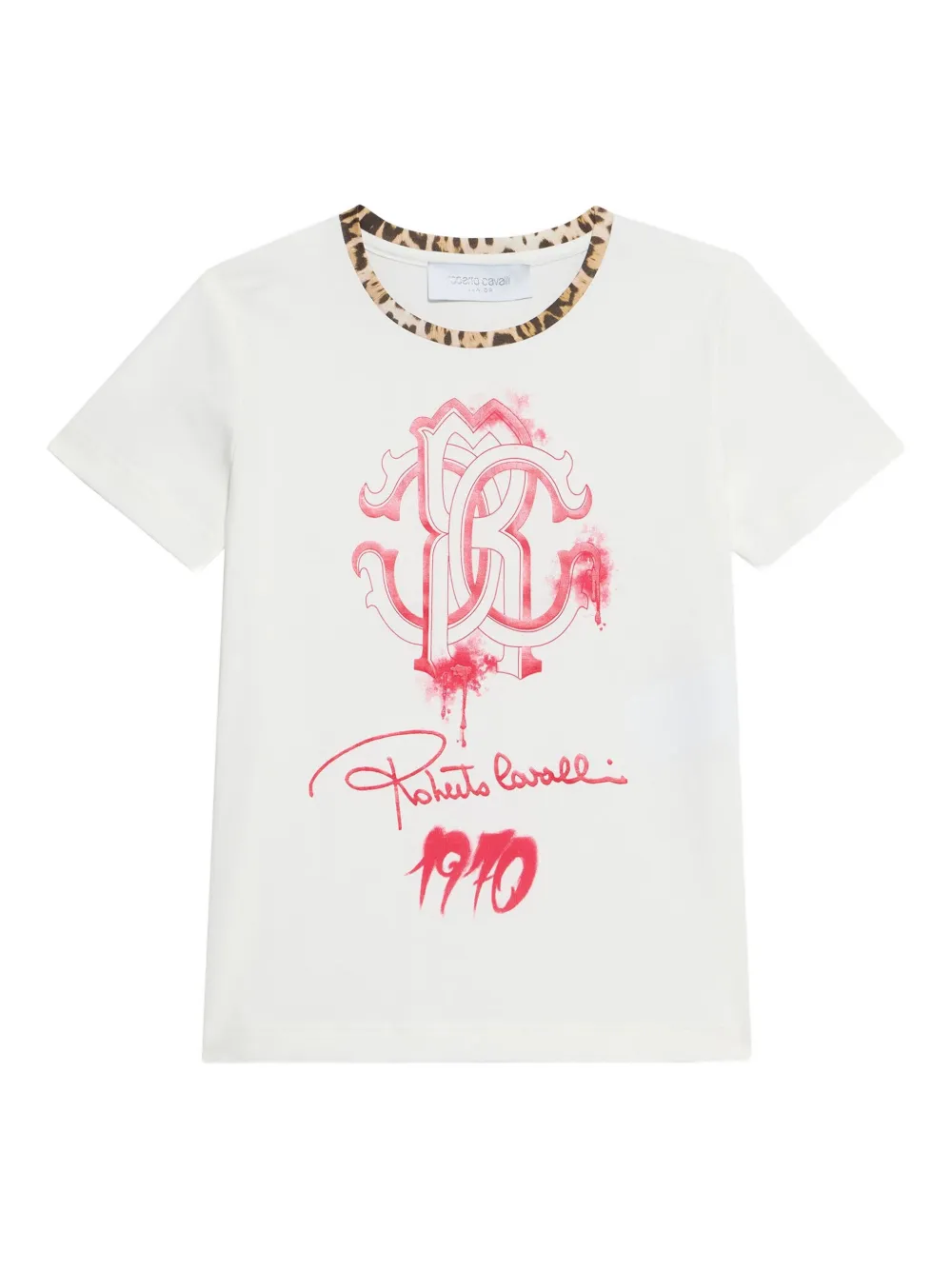 Футболка с принтом логотипа Roberto Cavalli, белый
Футболка с принтом логотипа Roberto Cavalli, белый