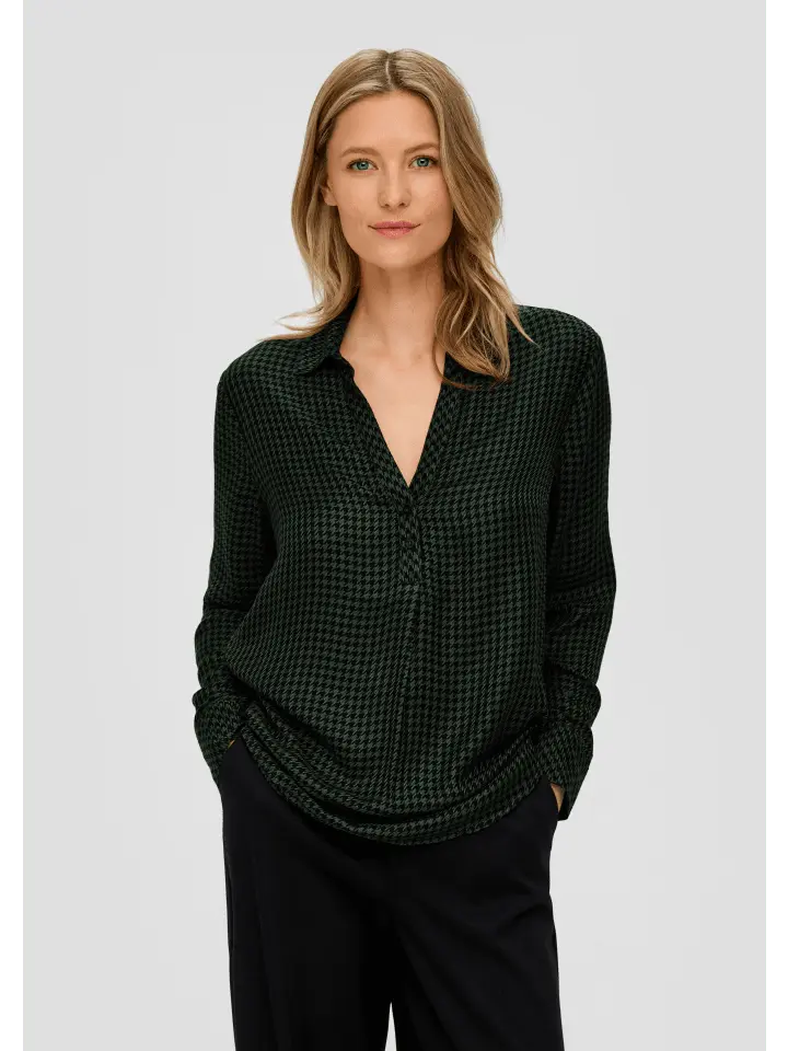 Блуза sOliver langarm, цвет grün-schwarz
Блуза sOliver langarm, цвет grün-schwarz