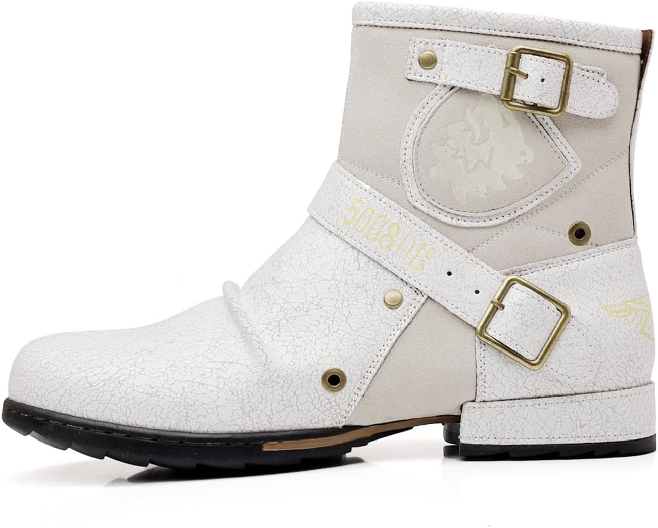 Мужские западные ботинки Челси с молнией посередине, ковбойские с квадратным носком, подошвой с протектором, противоскользящие, белые мотоботы Generic
Мужские западные ботинки Челси с молнией посередине, ковбойские с квадратным носком, подошвой с протектором, противоскользящие, белые мотоботы Generic