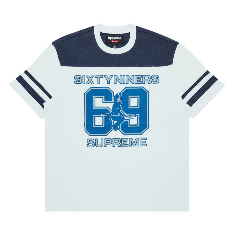 Топ Supreme x HYSTERIC GLAMOUR 69 Football Top, White
Топ Supreme x HYSTERIC GLAMOUR 69 Football Top, White