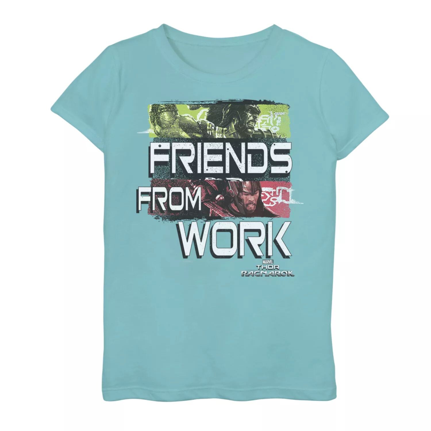 Футболка с графическим рисунком «Marvel Thor Ragnarok» для девочек 7–16 лет «Друзья с работы» с текстом и цитатой Marvel
Футболка с графическим рисунком «Marvel Thor Ragnarok» для девочек 7–16 лет «Друзья с работы» с текстом и цитатой Marvel