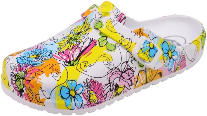 Сабо FOUPZPAFAM из пены для женщин и мужчин, легкие дышащие сабо для мужчин и женщин, водонепроницаемые противоскользящие туфли для сада, пляжа, путешествий и повседневной носки Fourzpafam, Autumn Helenium
Сабо FOUPZPAFAM из пены для женщин и мужчин, легкие дышащие сабо для мужчин и женщин, водонепроницаемые противоскользящие туфли для сада, пляжа, путешествий и повседневной носки Fourzpafam, Autumn Helenium