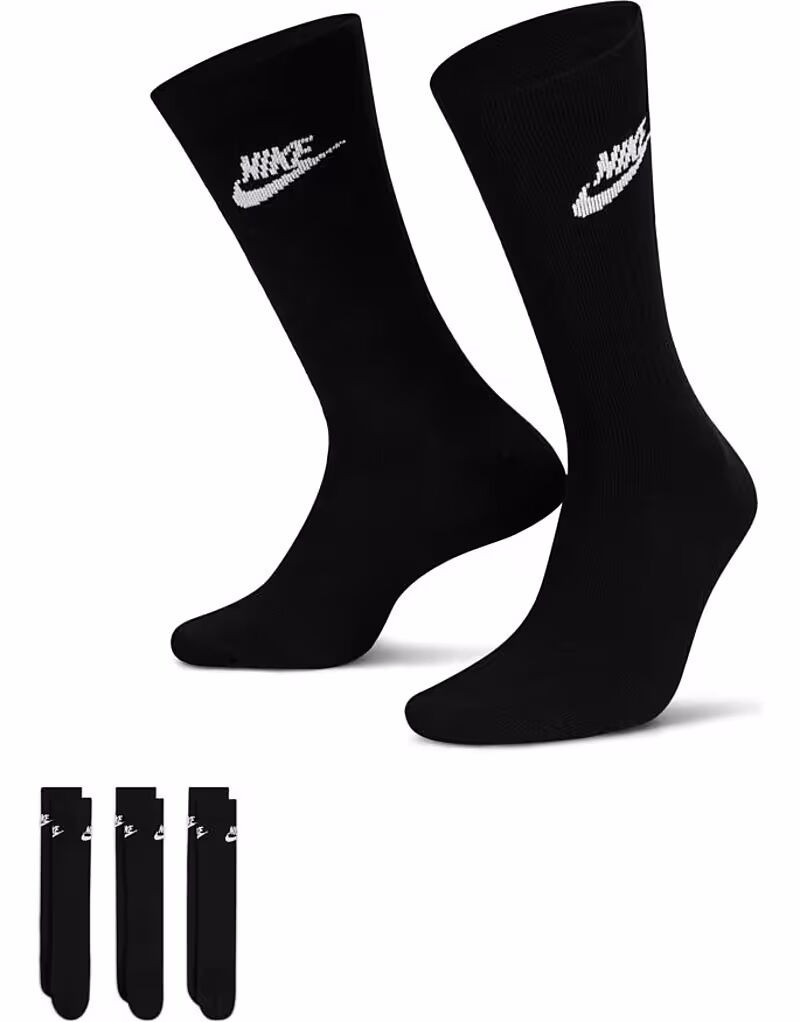 Носки Everyday Essential, 3 пары, черного цвета Nike
Носки Everyday Essential, 3 пары, черного цвета Nike