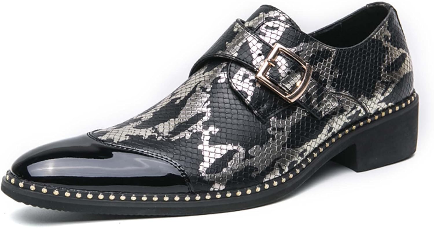 Мужские оксфорды с заостренным носком, модные туфли с пряжкой, формальные туфли, низкие, нескользящие, для бизнеса, офиса, повседневной носки и свадеб Generic, черный
Мужские оксфорды с заостренным носком, модные туфли с пряжкой, формальные туфли, низкие, нескользящие, для бизнеса, офиса, повседневной носки и свадеб Generic, черный