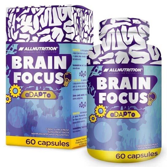 Allnutrition, Brain Focus Adapto 60 капс.
Allnutrition, Brain Focus Adapto 60 капс.