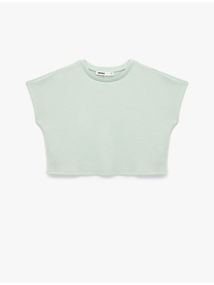 Футболка SS зеленого цвета KOTON
Футболка SS зеленого цвета KOTON