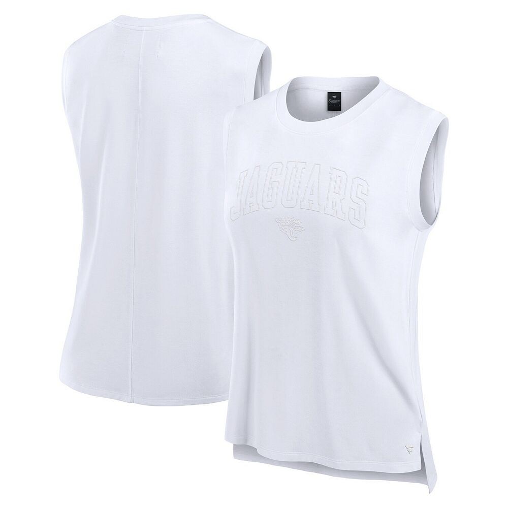 Женская белая майка Fanatics Jacksonville Jaguars Studio Gym Fanatics Brands - White Label, цвет Jag White
Женская белая майка Fanatics Jacksonville Jaguars Studio Gym Fanatics Brands - White Label, цвет Jag White