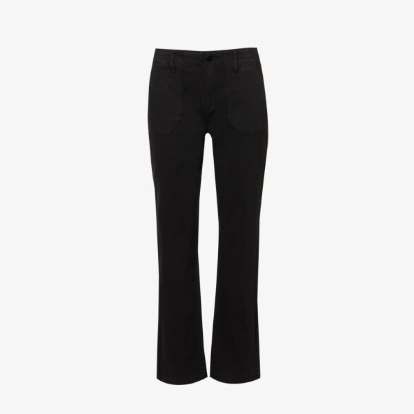 Джинсы Mayslie из эластичного денима прямого кроя со средней посадкой Paige, черный
Джинсы Mayslie из эластичного денима прямого кроя со средней посадкой Paige, черный