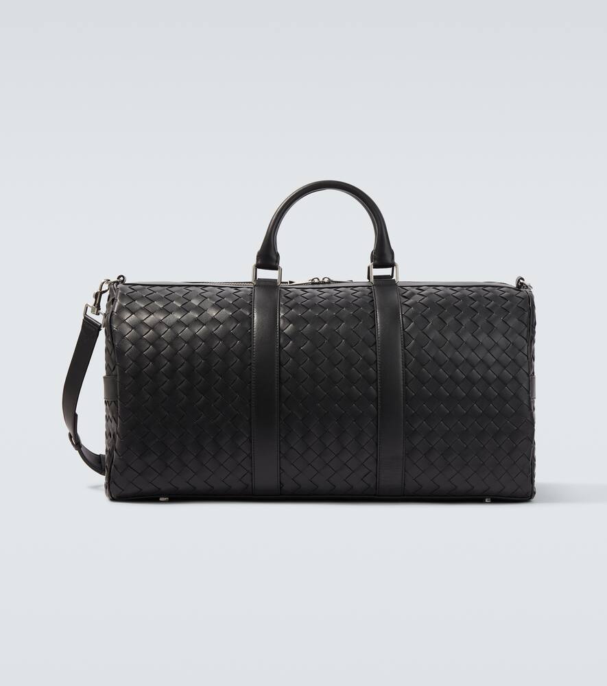 Дорожная сумка из кожи Intrecciato Bottega Veneta, Black Silver
Дорожная сумка из кожи Intrecciato Bottega Veneta, Black Silver
