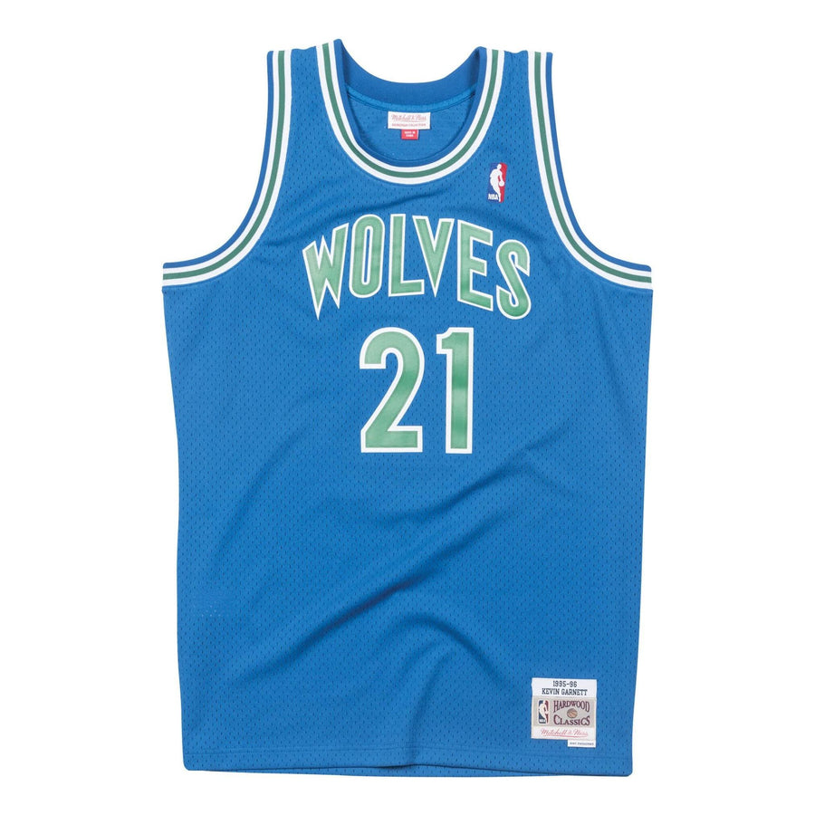 Джерси Mitchell & Ness x NBA Minnesota Timberwolves 1995-96 Road Swingman Jersey 'Kevin Garnett 21', синий
Джерси Mitchell & Ness x NBA Minnesota Timberwolves 1995-96 Road Swingman Jersey 'Kevin Garnett 21', синий