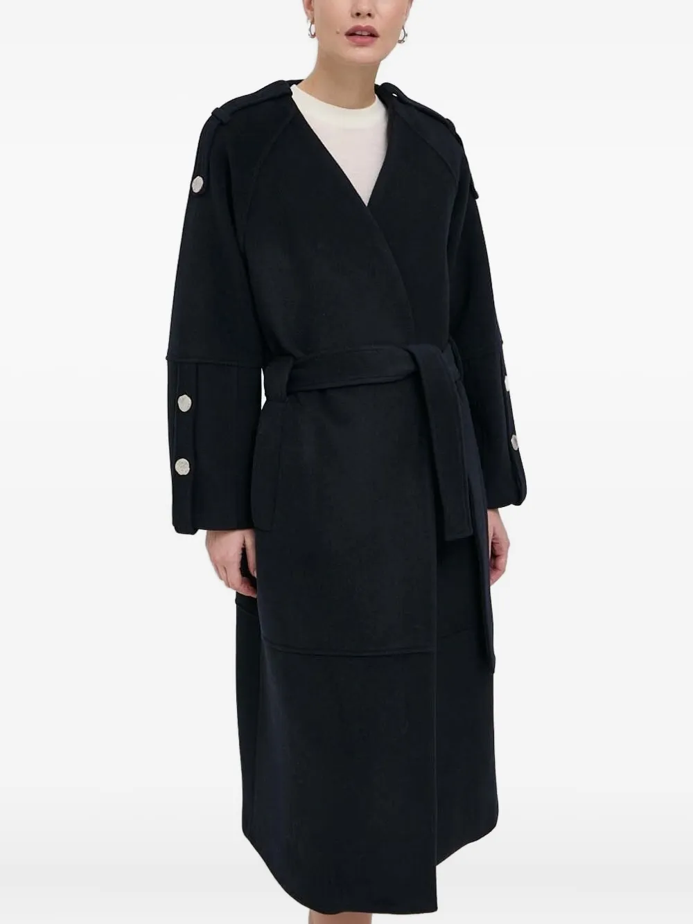 Пальто с поясом Beatrice B, синий 
Пальто с поясом Beatrice B, синий