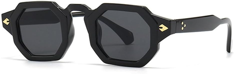 Солнцезащитные очки LVTFCO Retro Polygon для женщин с заклепками, градиентные, с защитой от УФ-излучения UV400; солнцезащитные очки для мужчин в стиле панк, Black Gray
Солнцезащитные очки LVTFCO Retro Polygon для женщин с заклепками, градиентные, с защитой от УФ-излучения UV400; солнцезащитные очки для мужчин в стиле панк, Black Gray