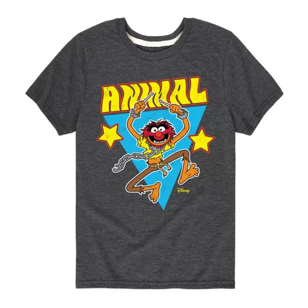 Футболка для мальчиков 8-20 с принтом Electric Mayhem и Animal из «Маппет-шоу» Disney, серый
Футболка для мальчиков 8-20 с принтом Electric Mayhem и Animal из «Маппет-шоу» Disney, серый