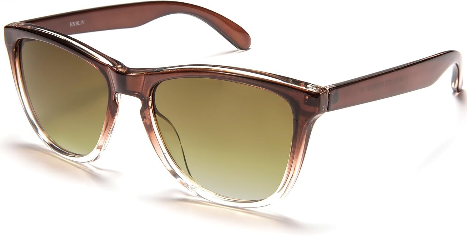 Ретро-солнцезащитные очки квадратной формы большого размера для женщин и мужчин. Модные классические очки увеличенного размера с защитой от УФ-излучения UV400. Оправа унисекс hnbliv, Brown Gradient
Ретро-солнцезащитные очки квадратной формы большого размера для женщин и мужчин. Модные классические очки увеличенного размера с защитой от УФ-излучения UV400. Оправа унисекс hnbliv, Brown Gradient