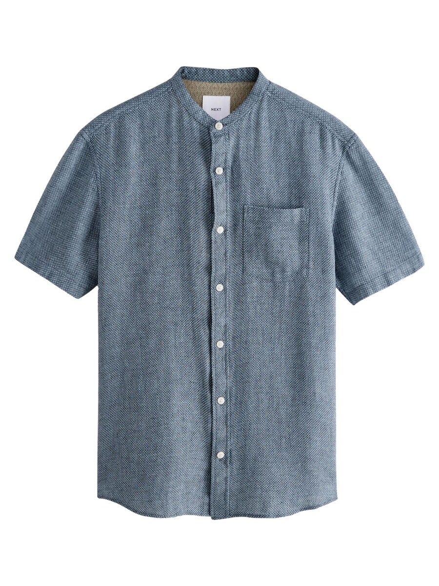 Рубашка обычного кроя на пуговицах Next, темно-синий
Рубашка обычного кроя на пуговицах Next, темно-синий