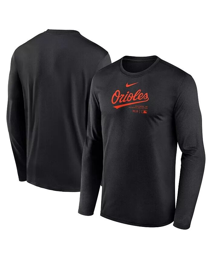 Мужская черная футболка с длинным рукавом Baltimore Orioles Authentic Collection Practice Performance Nike, черный
Мужская черная футболка с длинным рукавом Baltimore Orioles Authentic Collection Practice Performance Nike, черный