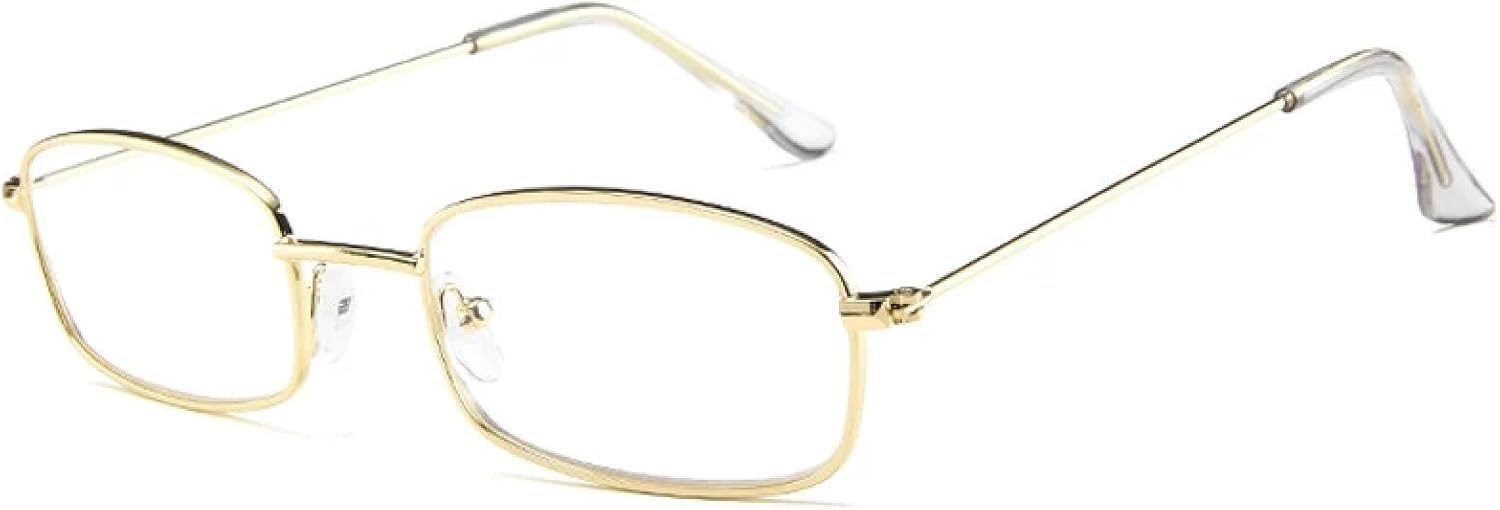 Металлические солнцезащитные очки в маленькой оправе для женщин и мужчин, роскошные, для активного отдыха, путешествий и вождения, защита от УФ-излучения UV400 TKKTLLT, Gold Clear
Металлические солнцезащитные очки в маленькой оправе для женщин и мужчин, роскошные, для активного отдыха, путешествий и вождения, защита от УФ-излучения UV400 TKKTLLT, Gold Clear