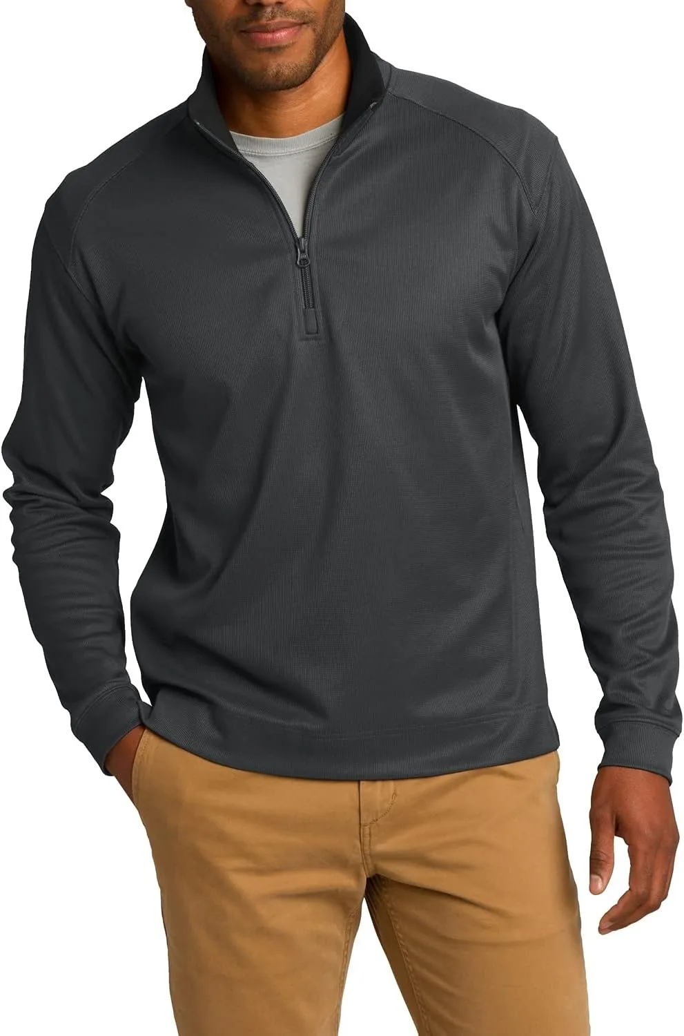 Мужской свитер JustBlanks с вертикальной текстурой и молнией на четверть
Мужской свитер JustBlanks с вертикальной текстурой и молнией на четверть