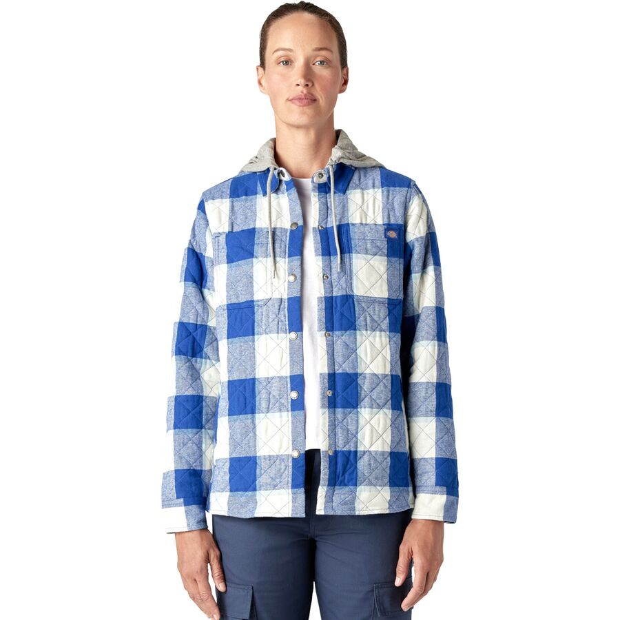 Куртка Dickies Hooded Flannel Shirt Dickies, Surf Blue Campside Plaid
Куртка Dickies Hooded Flannel Shirt Dickies, Surf Blue Campside Plaid