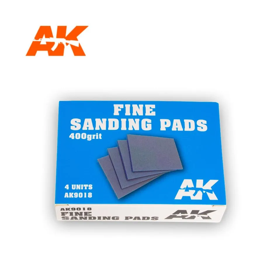 Шлифовальные подушечки - мелкие, зернистость 400, Supplies & Accessories (AK-Interactive)
Шлифовальные подушечки - мелкие, зернистость 400, Supplies & Accessories (AK-Interactive)