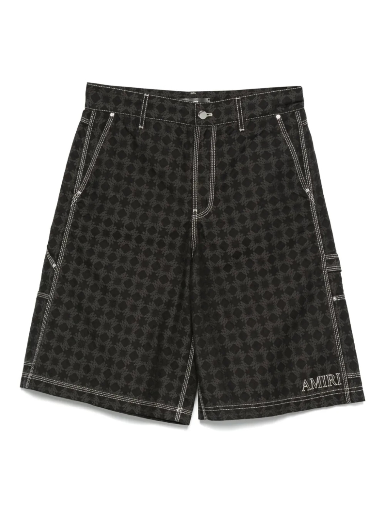 Шорты с геометрическим принтом AMIRI, серый
Шорты с геометрическим принтом AMIRI, серый