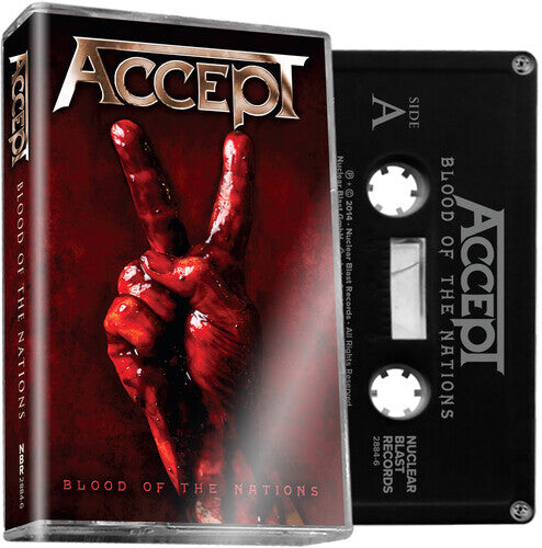 Аудиокассета Accept: Blood Of The Nations - Black
Аудиокассета Accept: Blood Of The Nations - Black