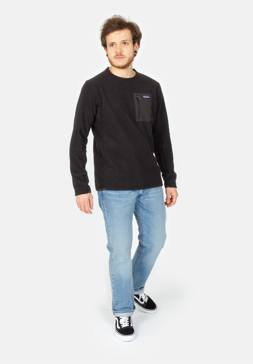 Флисовая толстовка R1 AIR CREW Patagonia, черный
Флисовая толстовка R1 AIR CREW Patagonia, черный