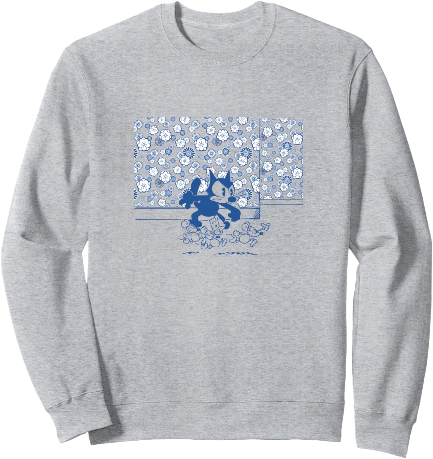 Толстовка с японским узором «Кот Филликс» (в погоне за мышью) Felix The Cat, серый
Толстовка с японским узором «Кот Филликс» (в погоне за мышью) Felix The Cat, серый