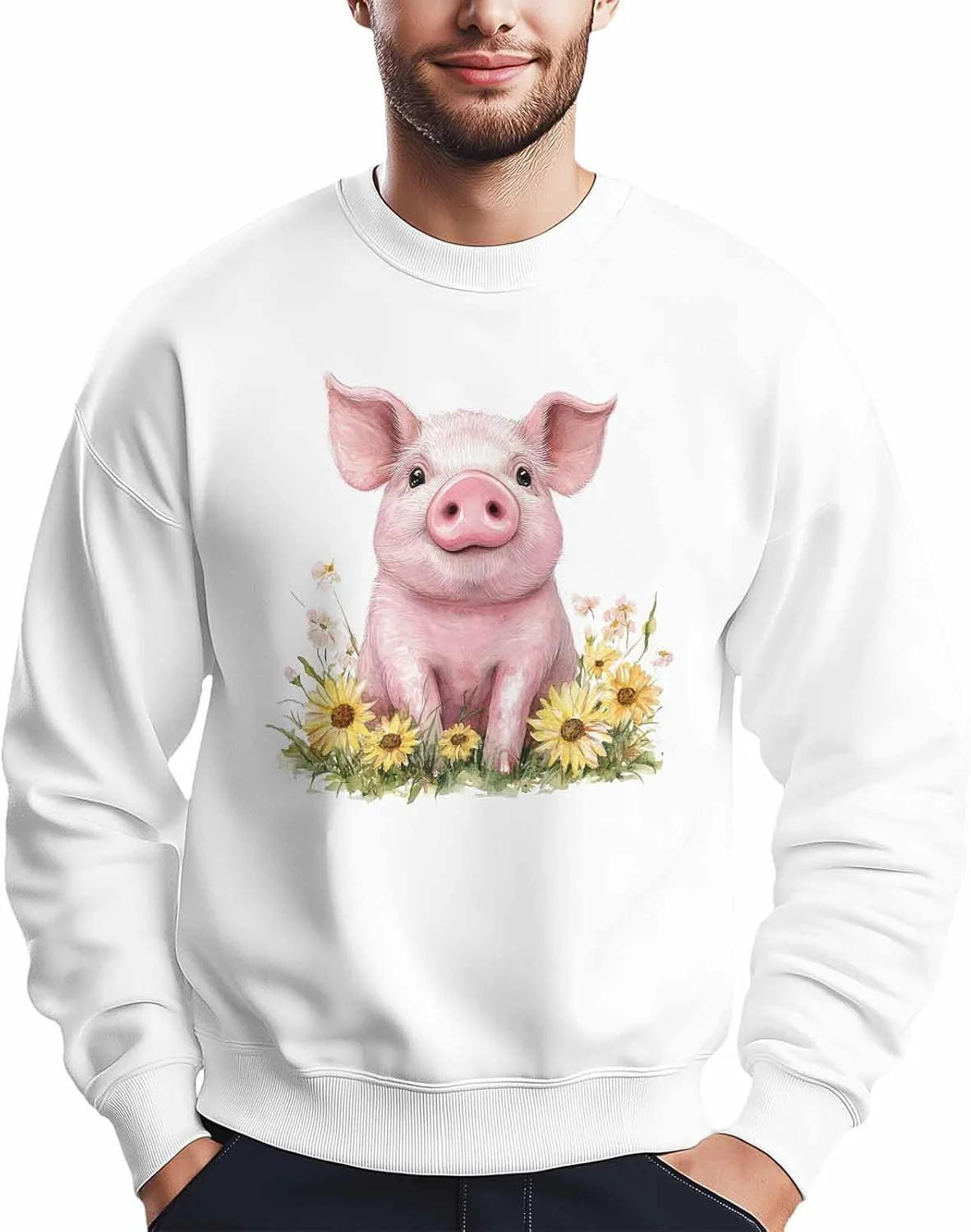 Мужской свитшот Farmhouse Pig с принтом Daisy, Crewneck, длинный рукав Winvebermior
Мужской свитшот Farmhouse Pig с принтом Daisy, Crewneck, длинный рукав Winvebermior