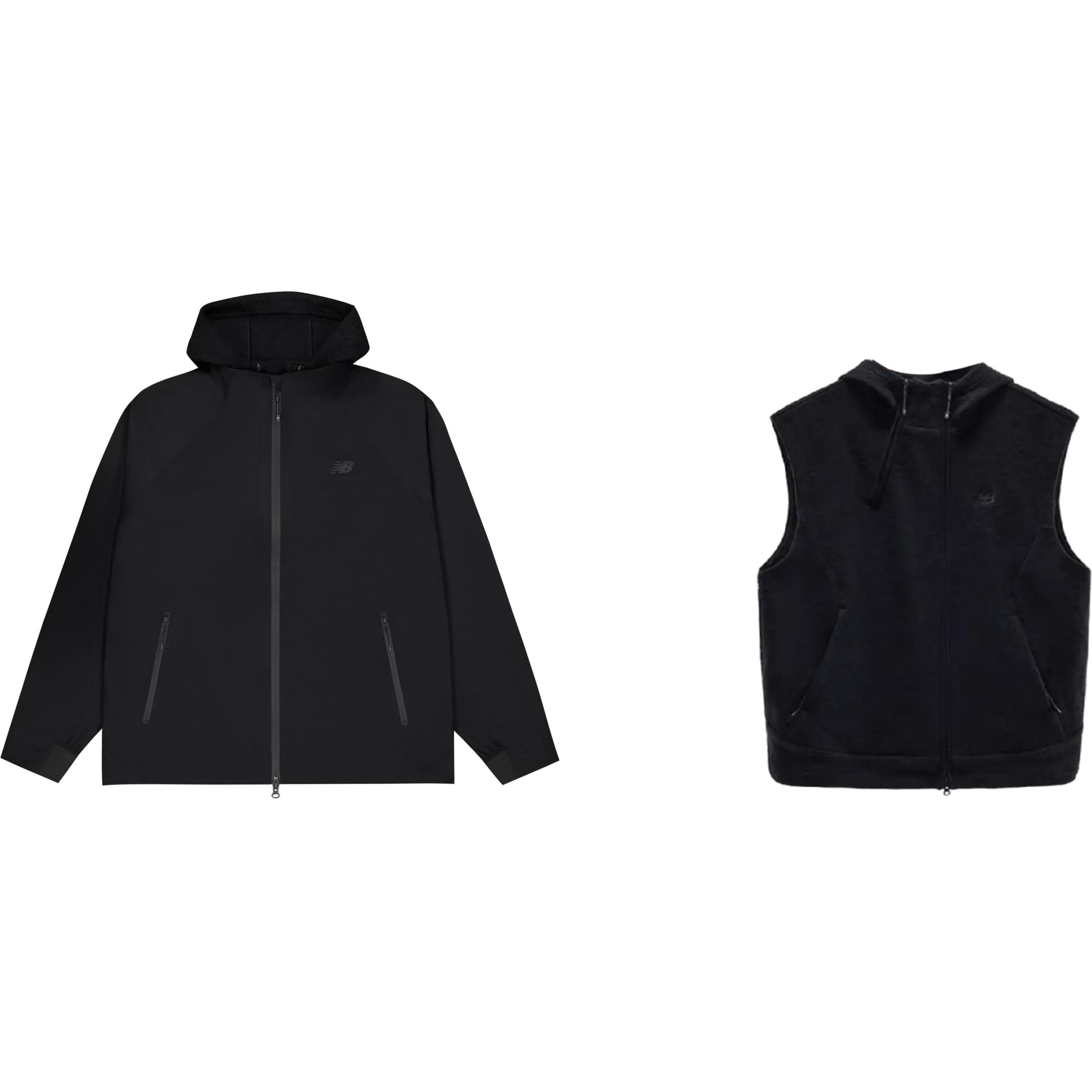 New Balance Серый тренчкот Мужской двойной комплект Черный, Black
New Balance Серый тренчкот Мужской двойной комплект Черный, Black