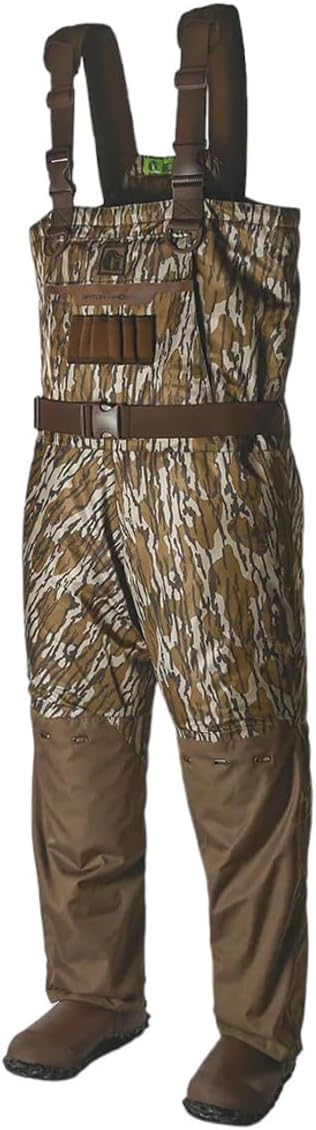 Мужские болотные сапоги Gator Waders серии Shield с ботинками для охоты - дышащая 4-слойная внешняя подкладка - утепленная термо-подкладка, Mossy Oak Original Bottomland
Мужские болотные сапоги Gator Waders серии Shield с ботинками для охоты - дышащая 4-слойная внешняя подкладка - утепленная термо-подкладка, Mossy Oak Original Bottomland