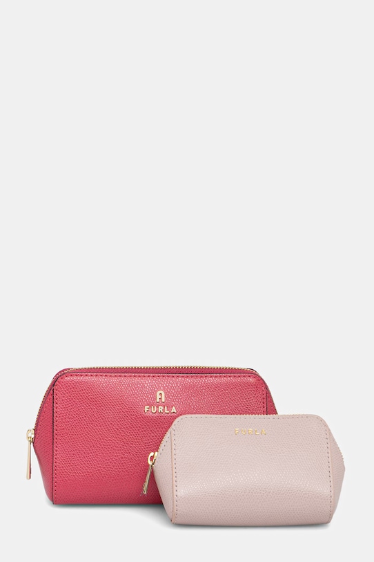 Кожаная косметичка 2-pack Furla, розовый
Кожаная косметичка 2-pack Furla, розовый