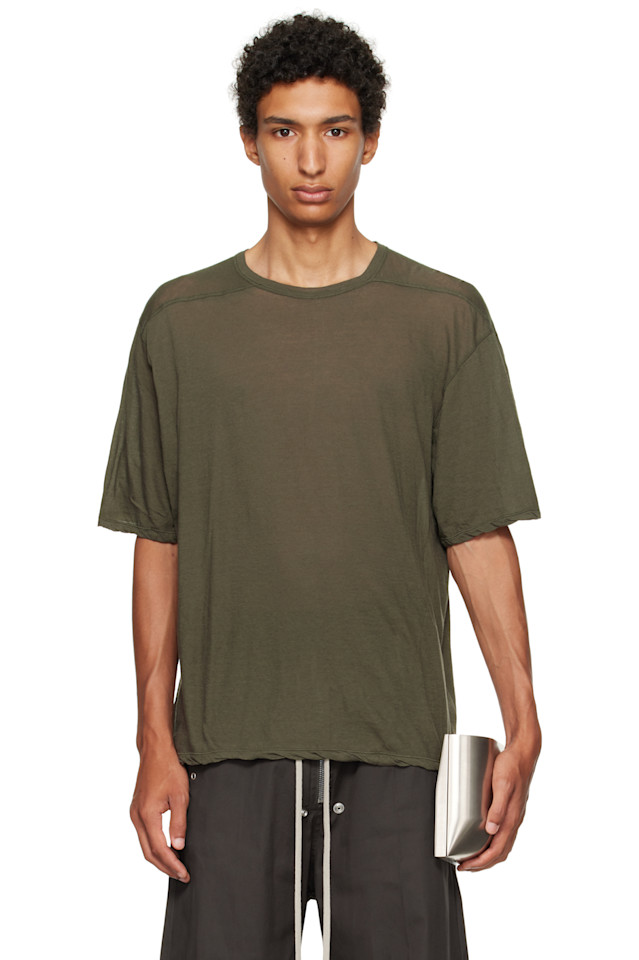 Rick Owens Футболка цвета хаки с изображением Брэда Конкордианс
Rick Owens Футболка цвета хаки с изображением Брэда Конкордианс