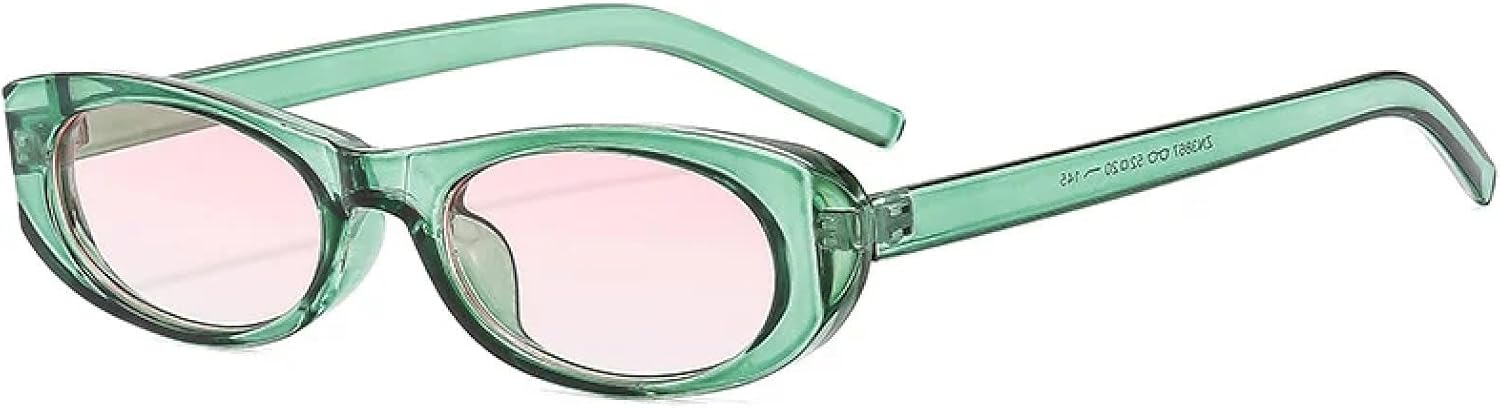 Солнцезащитные очки с защитой от УФ-излучения UV400 | Панк, маленькие, овальные | Для женщин и мужчин, для занятий спортом на открытом воздухе и вождения DSVIGF, Green-pink
Солнцезащитные очки с защитой от УФ-излучения UV400 | Панк, маленькие, овальные | Для женщин и мужчин, для занятий спортом на открытом воздухе и вождения DSVIGF, Green-pink