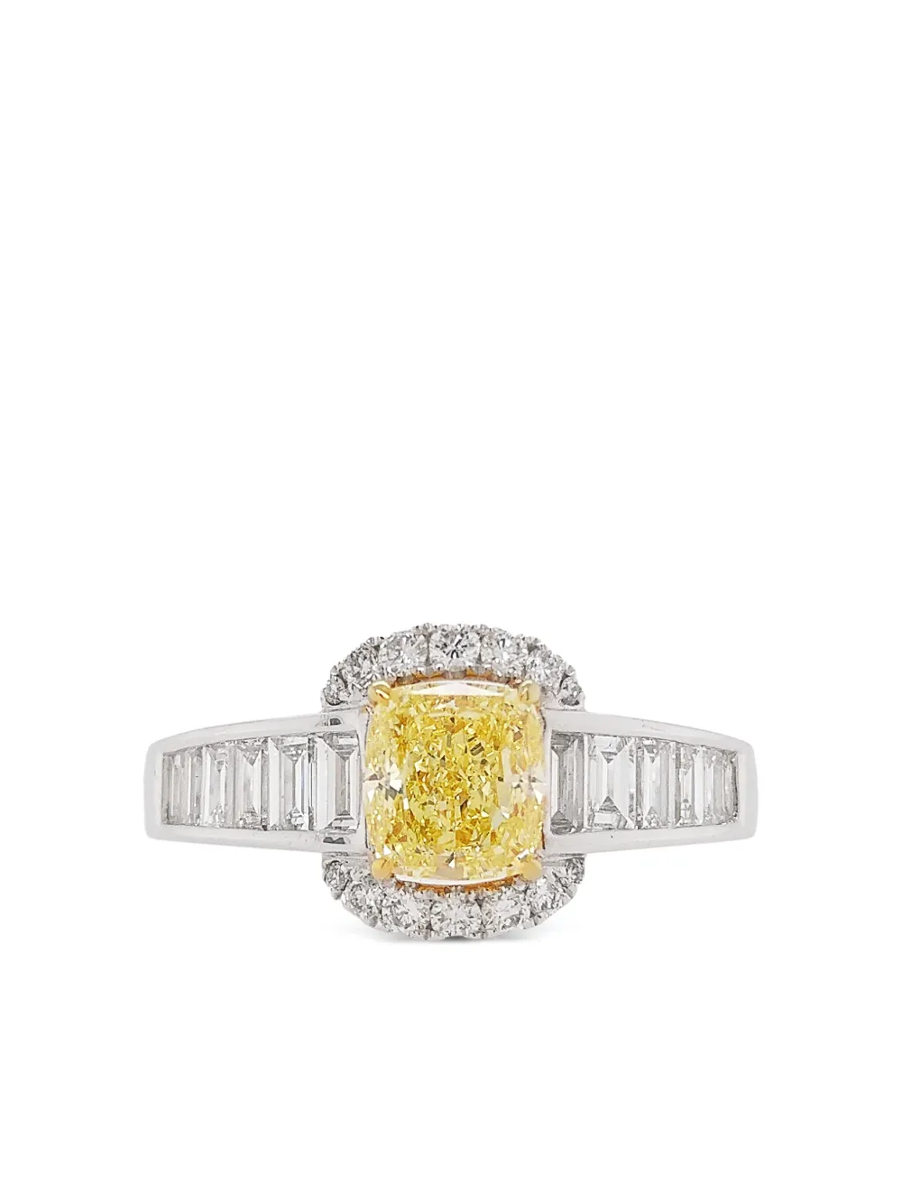 Платиновое кольцо с бриллиантами HYT Jewelry, серебяный
Платиновое кольцо с бриллиантами HYT Jewelry, серебяный