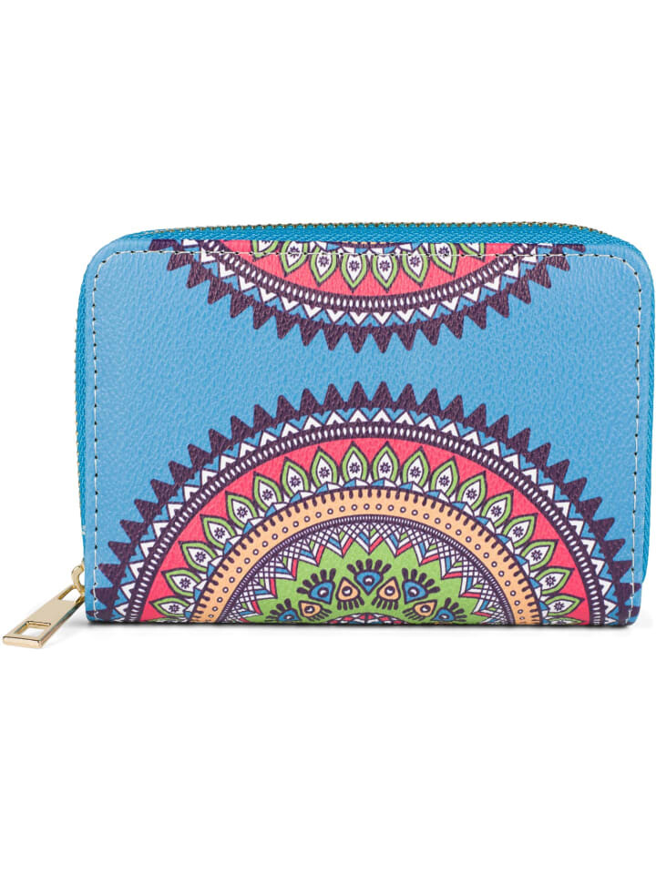 Кошелек styleBREAKER, цвет blau-grün-orange
Кошелек styleBREAKER, цвет blau-grün-orange