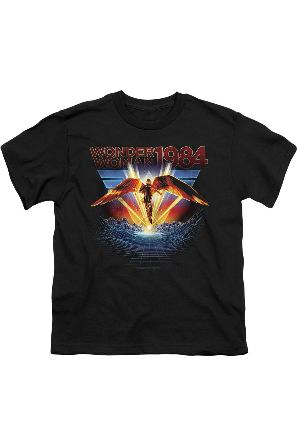 Футболка с коротким рукавом для детей Wonder Woman 84 металлик Gildan, черный
Футболка с коротким рукавом для детей Wonder Woman 84 металлик Gildan, черный