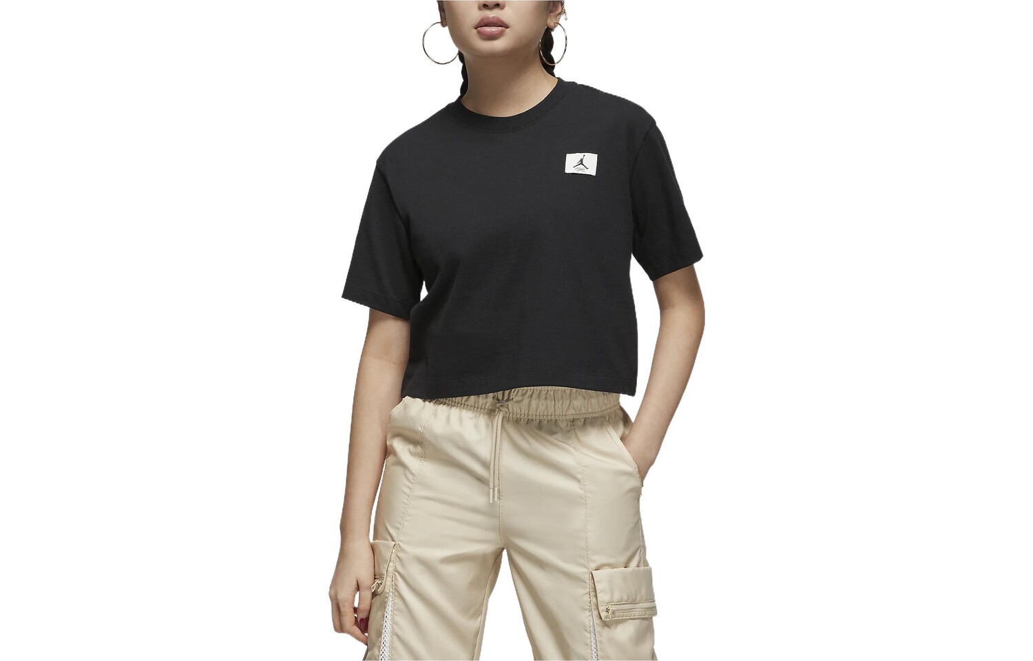 Женский укороченный топ Jordan, цвет Black
Женский укороченный топ Jordan, цвет Black